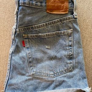 Levi’s 501 Distressed Shorts